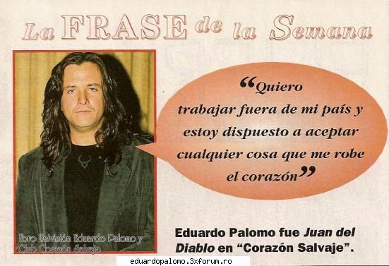 eduardo, cum fost... lalo